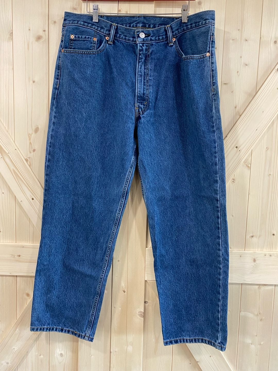 Levi's 550 Relaxed Fit Jeans Size 40x30 Blue Denim 2