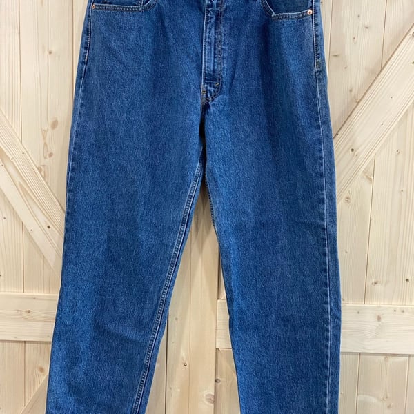 Levi's 550 Relaxed Fit Jeans Size 40x30 Blue Denim