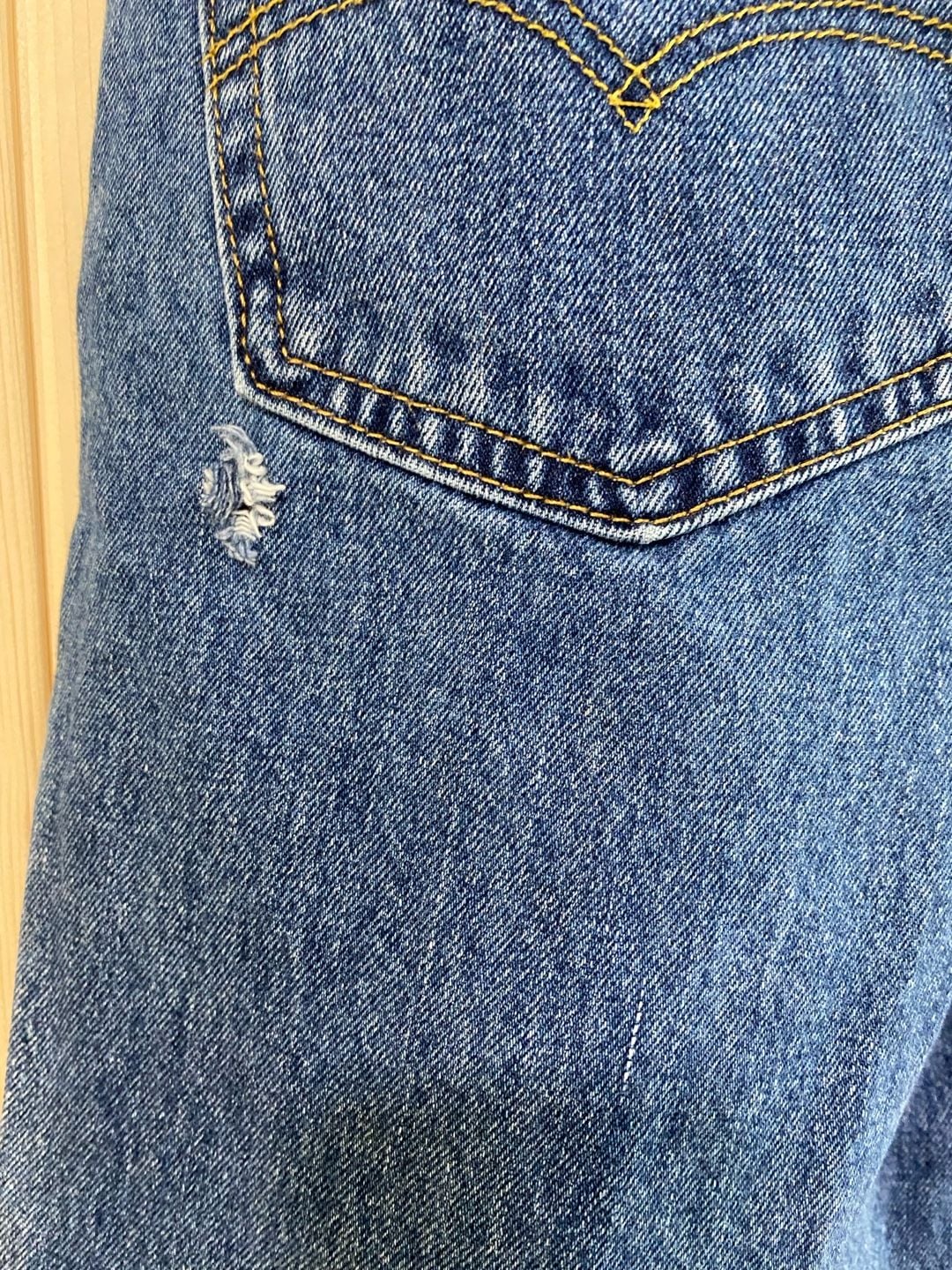 Levi's 550 Relaxed Fit Jeans Size 40x30 Blue Denim 8