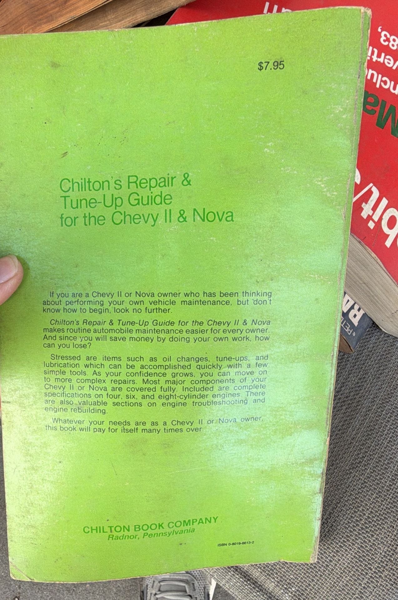 Chilton's Chevy II & Nova 1962-77 Repair Guide 3