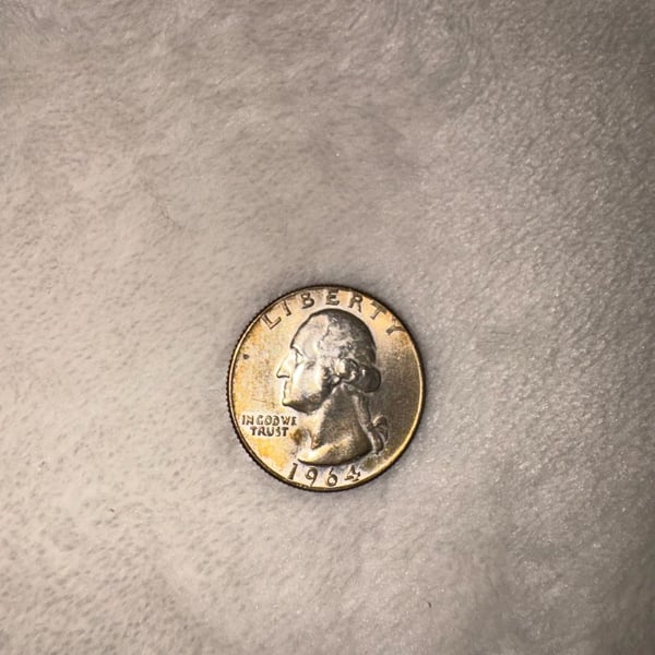 US Mint 1964 Washington Silver Quarter