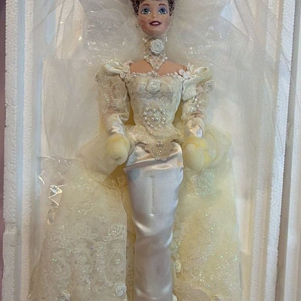 Mattel Romantic Rose Bride Barbie Doll Limited Edition