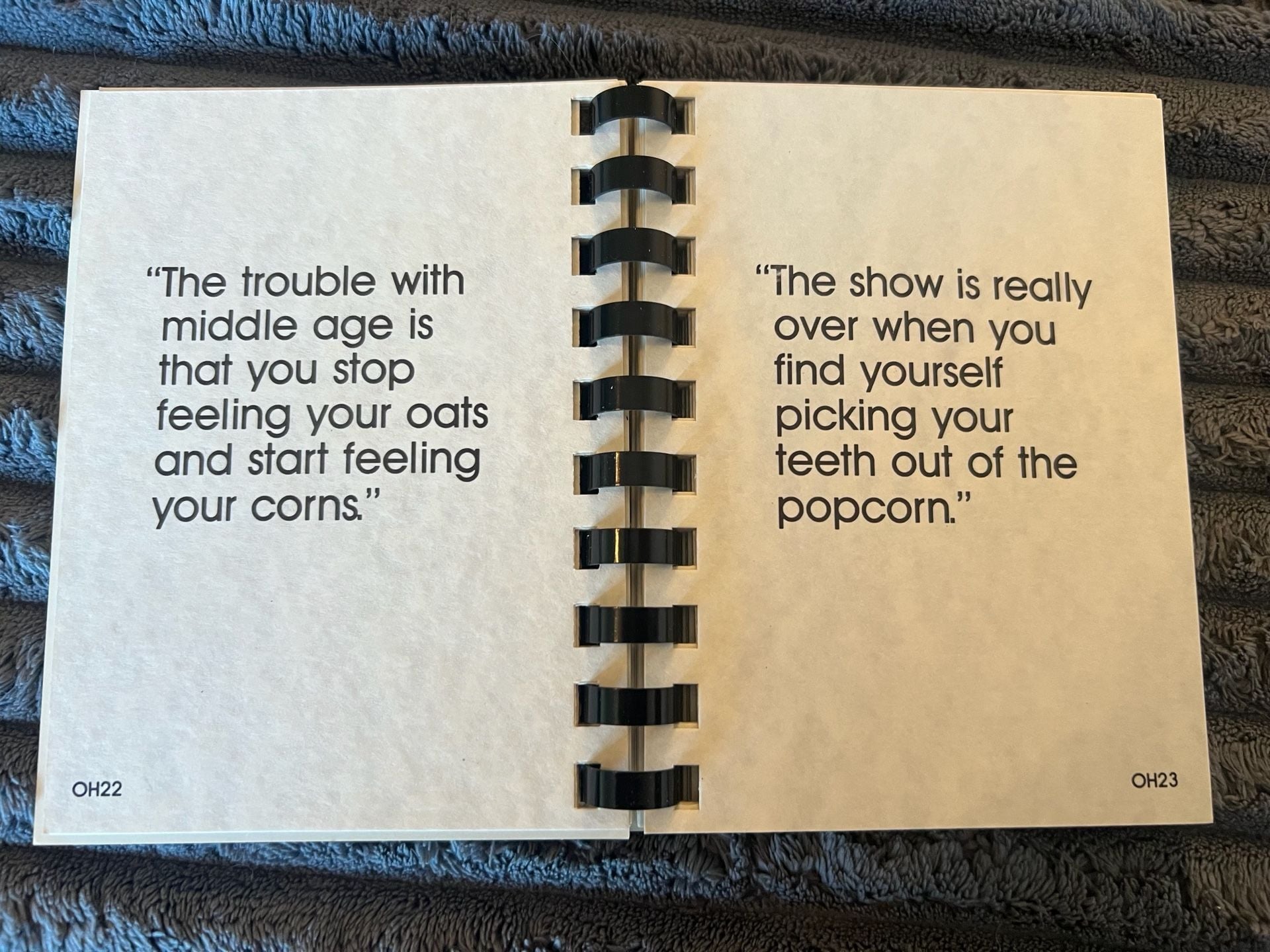Great Quotations Over The Hill Humorous Thoughts Book 4