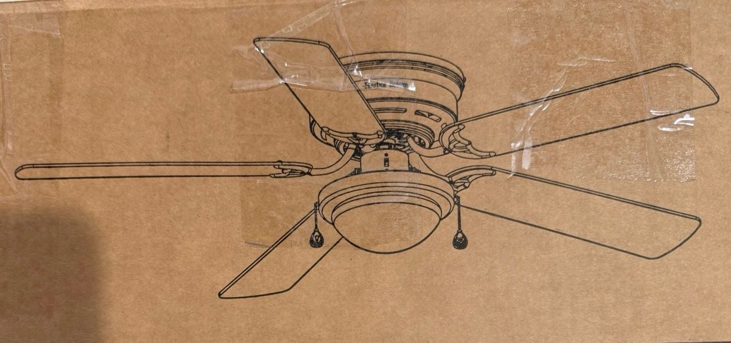 Harbor Breeze Armitage 52 in Ceiling Fan Bronze Finish 2