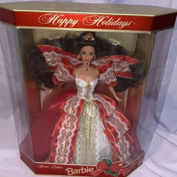 Mattel 1997 Happy Holidays Special Edition Barbie Doll