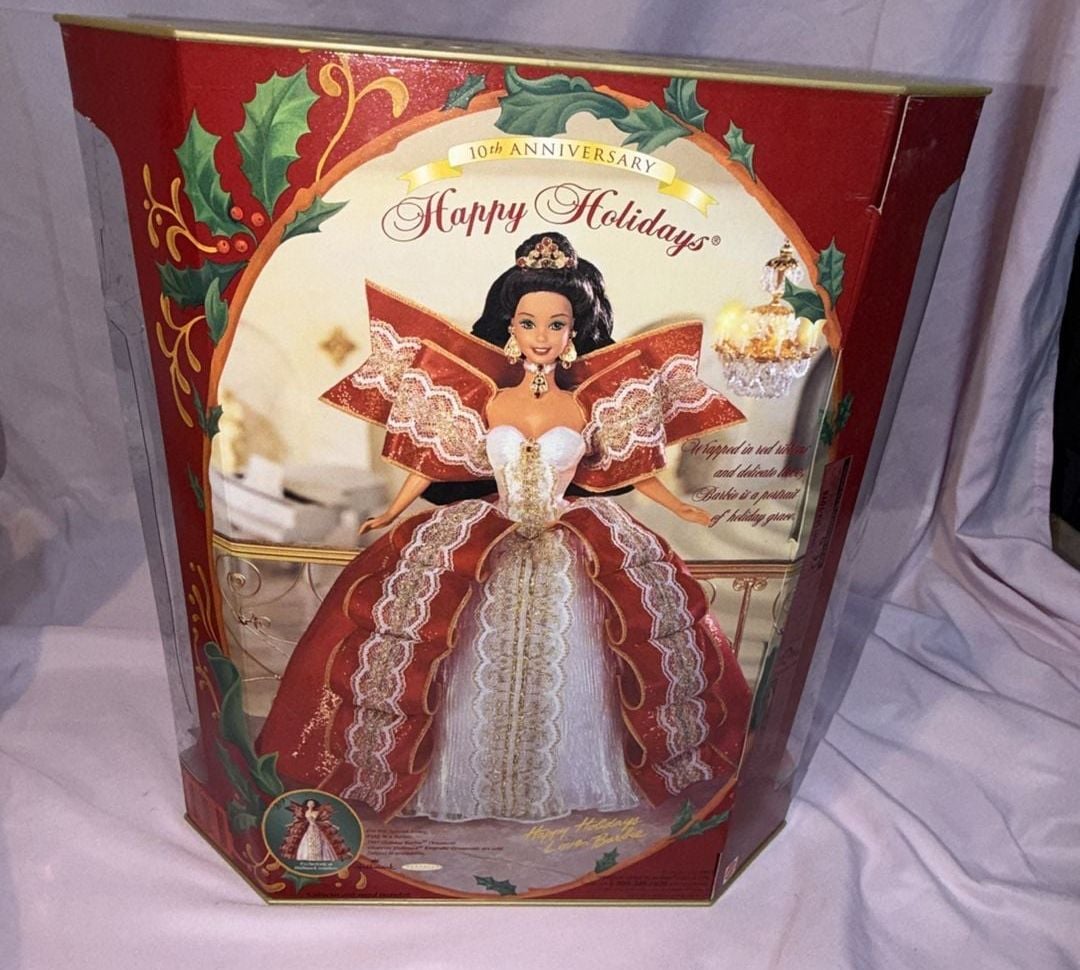 Mattel 1997 Happy Holidays Special Edition Barbie Doll 2