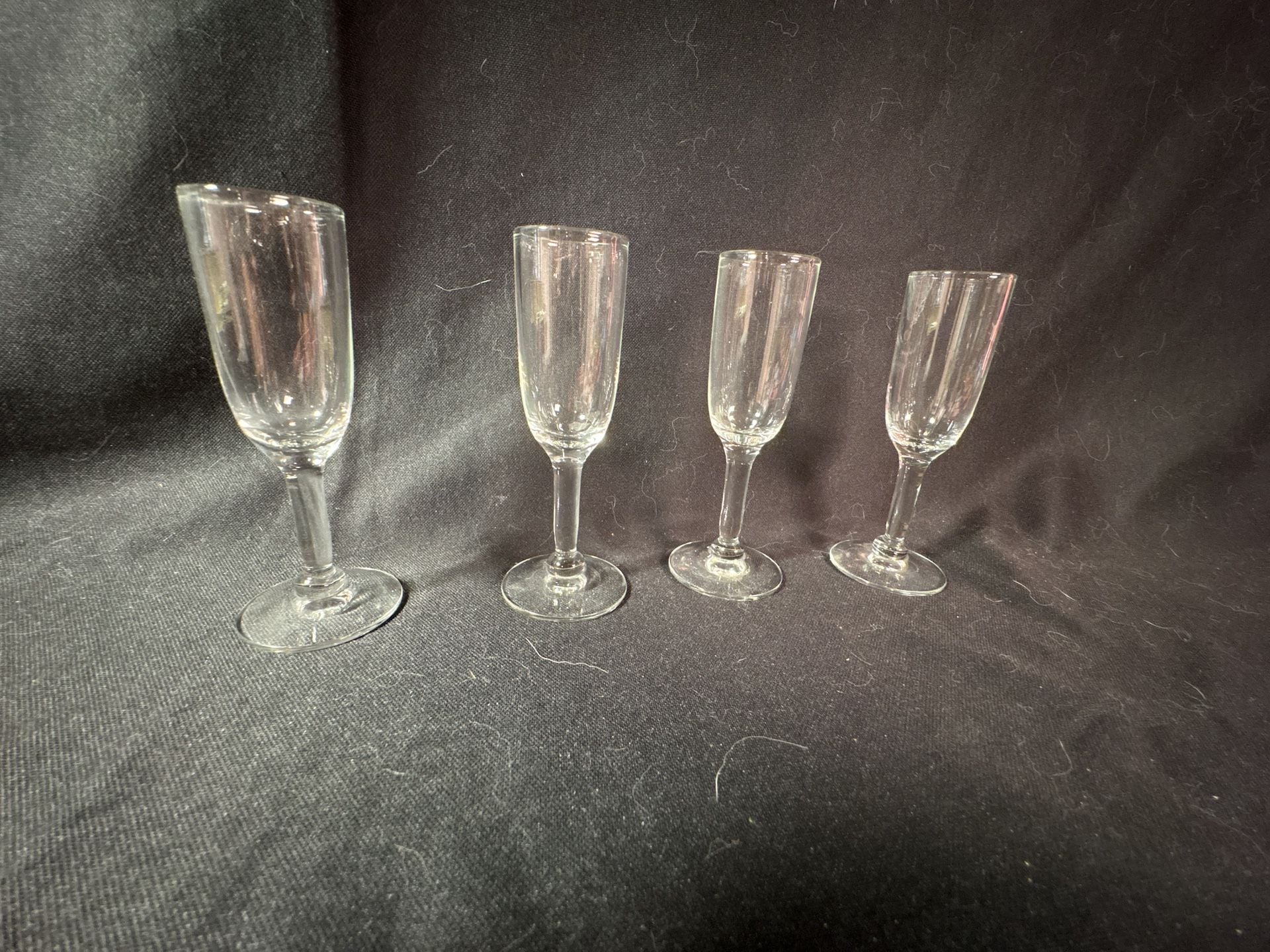 Libbey Citation Cordial Glass Set of 4 Clear Stemware 1