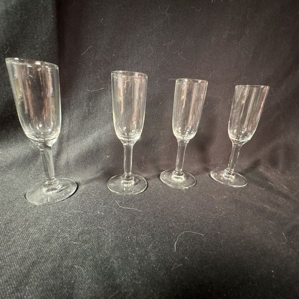 Libbey Citation Cordial Glass Set of 4 Clear Stemware
