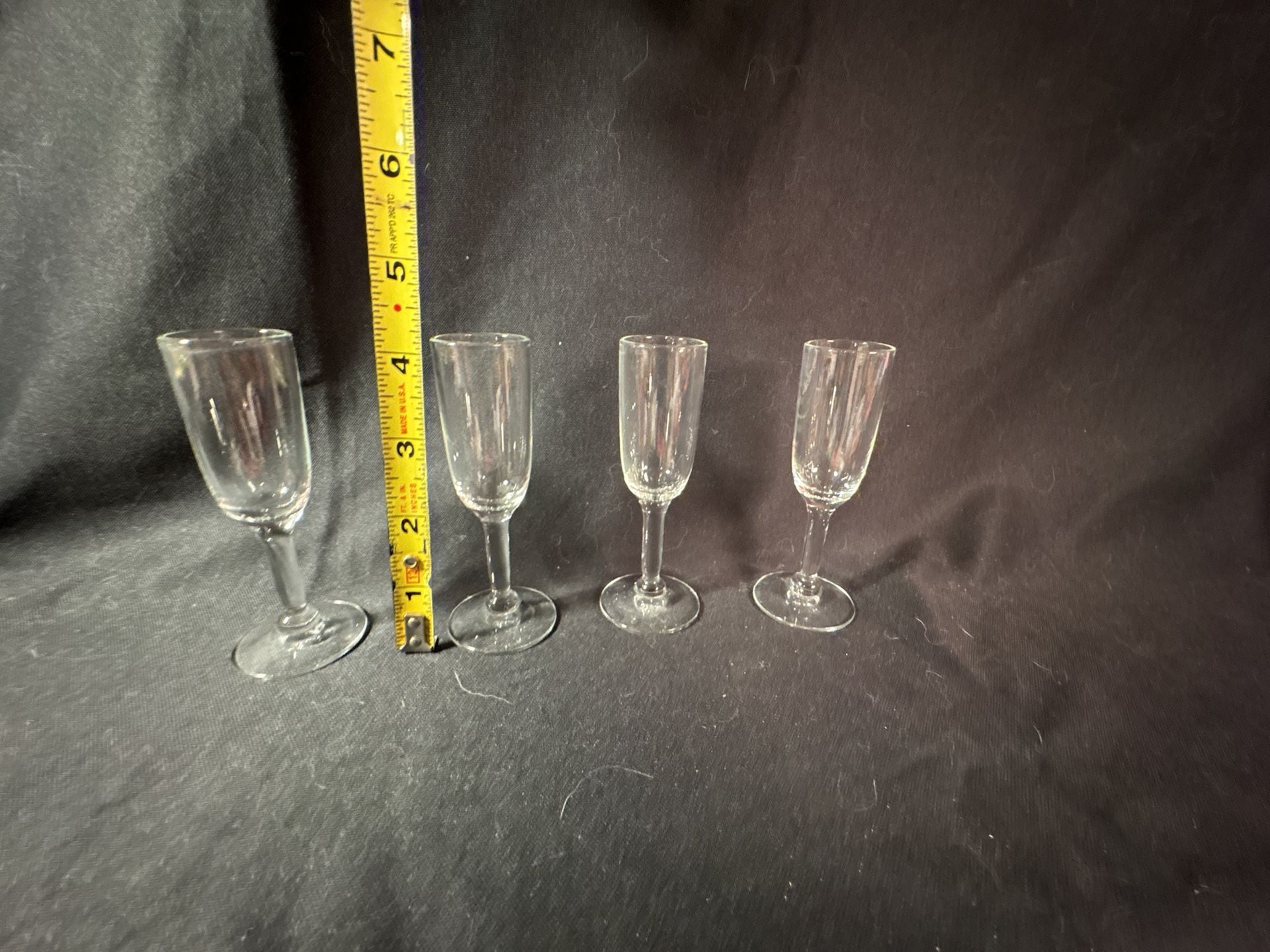 Libbey Citation Cordial Glass Set of 4 Clear Stemware 2