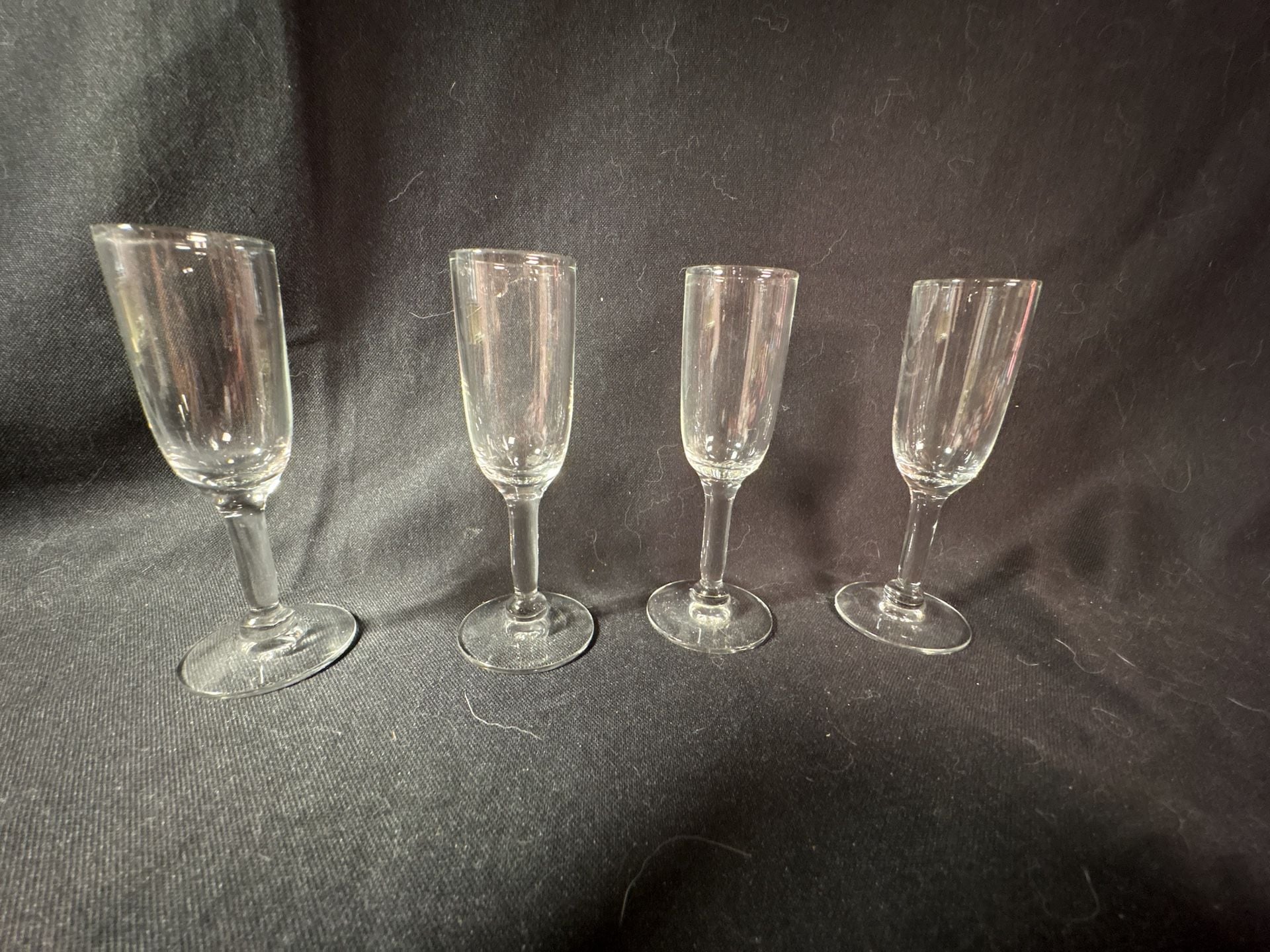Libbey Citation Cordial Glass Set of 4 Clear Stemware 5