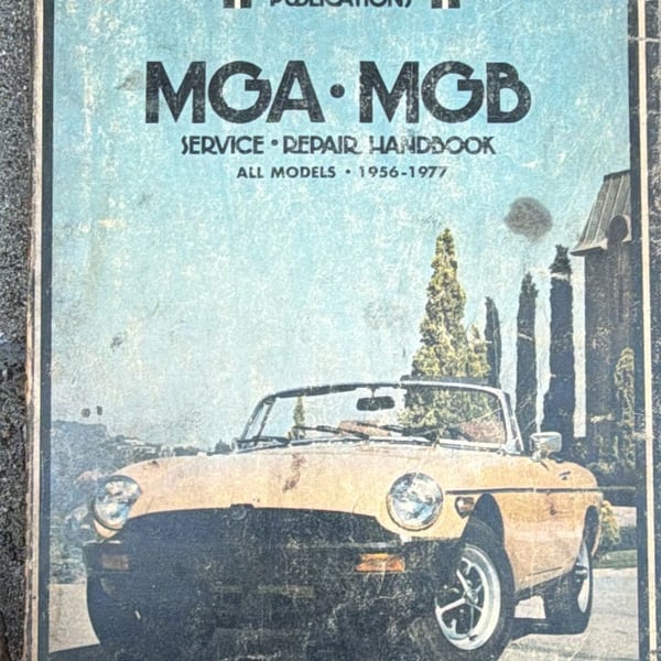 Clymer MGA MGB Service Repair Handbook 1956-1977