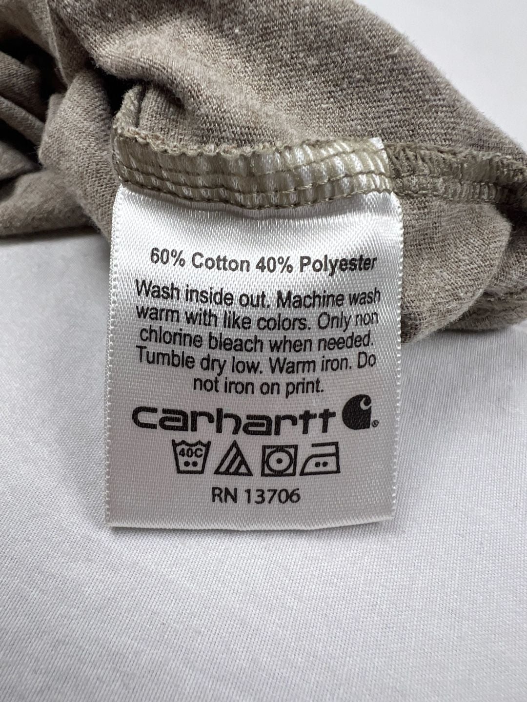 Carhartt Tractor T-Shirt Brown Graphic 11