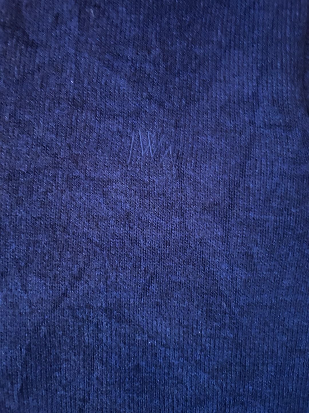 JW Anderson Uniqlo 1/4 Zip Sweater Size L Blue Wool Blend 5