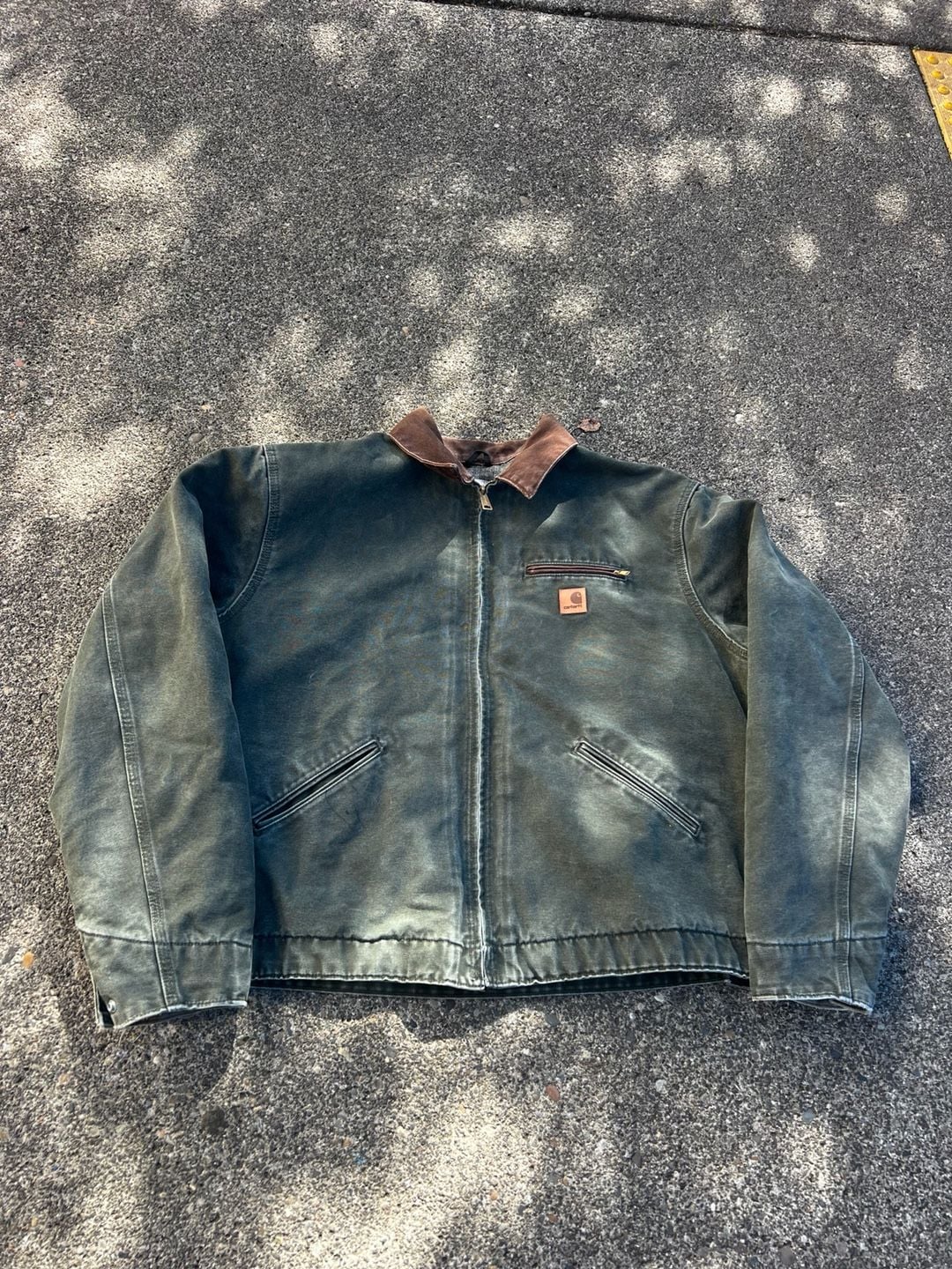 Carhartt Detroit Jacket Size 2XL Tall Moss Green 2