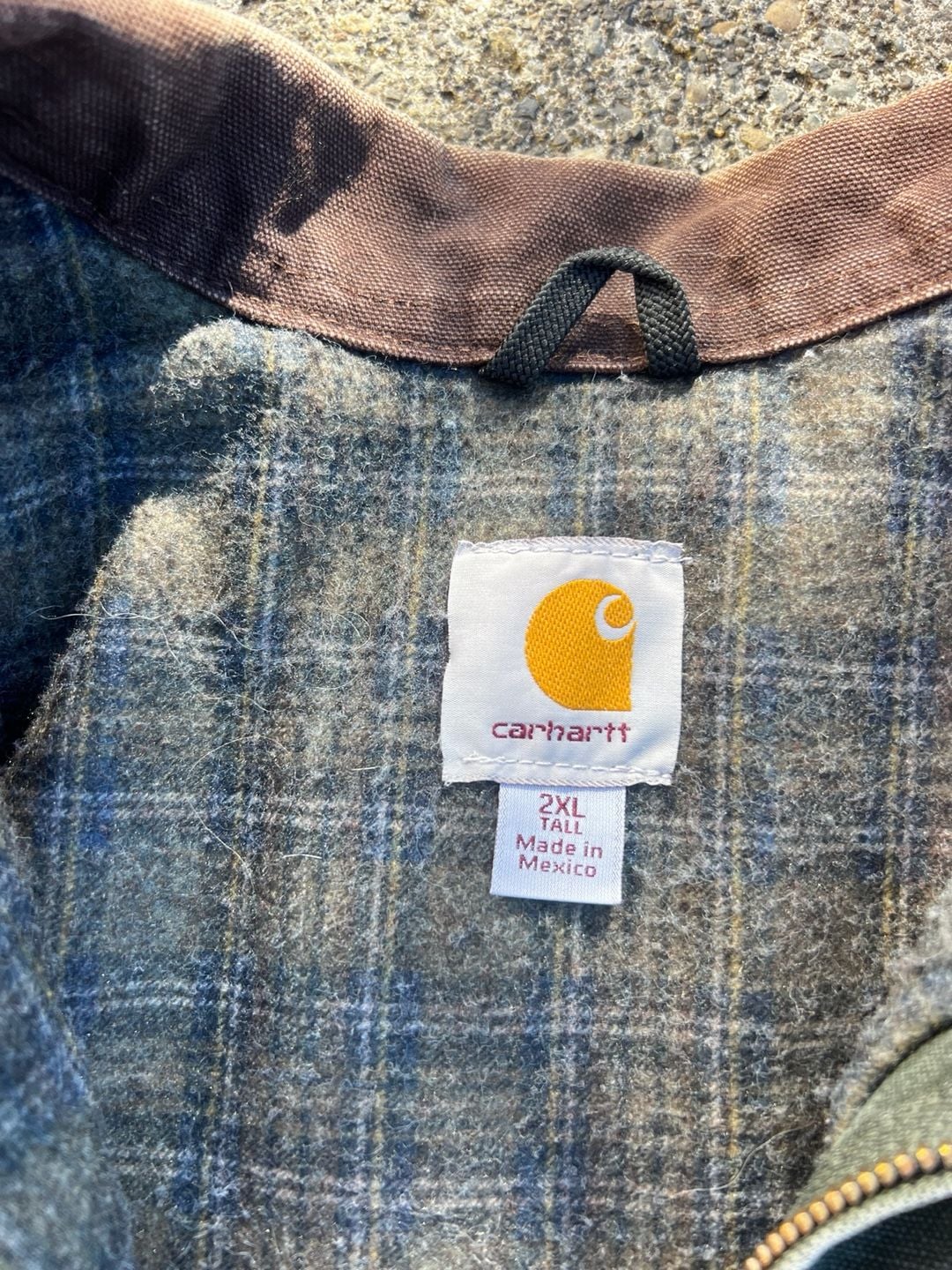 Carhartt Detroit Jacket Size 2XL Tall Moss Green 5