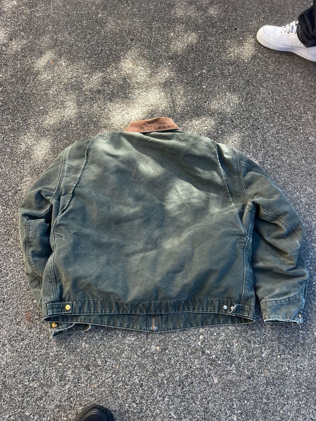 Carhartt Detroit Jacket Size 2XL Tall Moss Green 7
