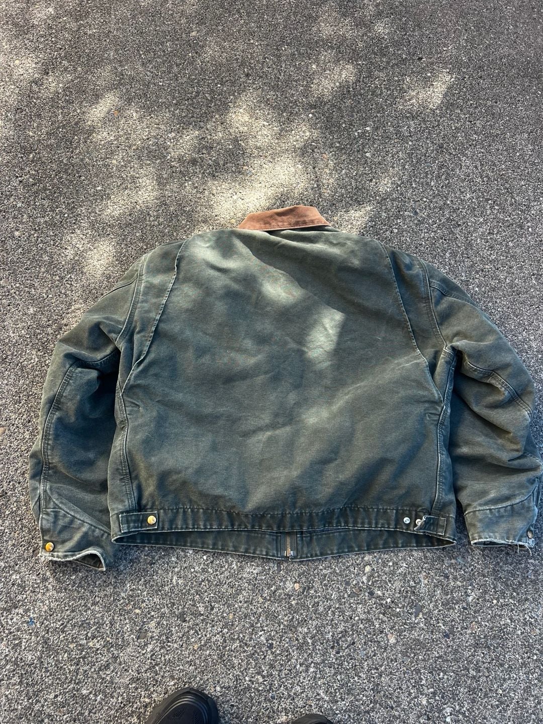 Carhartt Detroit Jacket Size 2XL Tall Moss Green 8