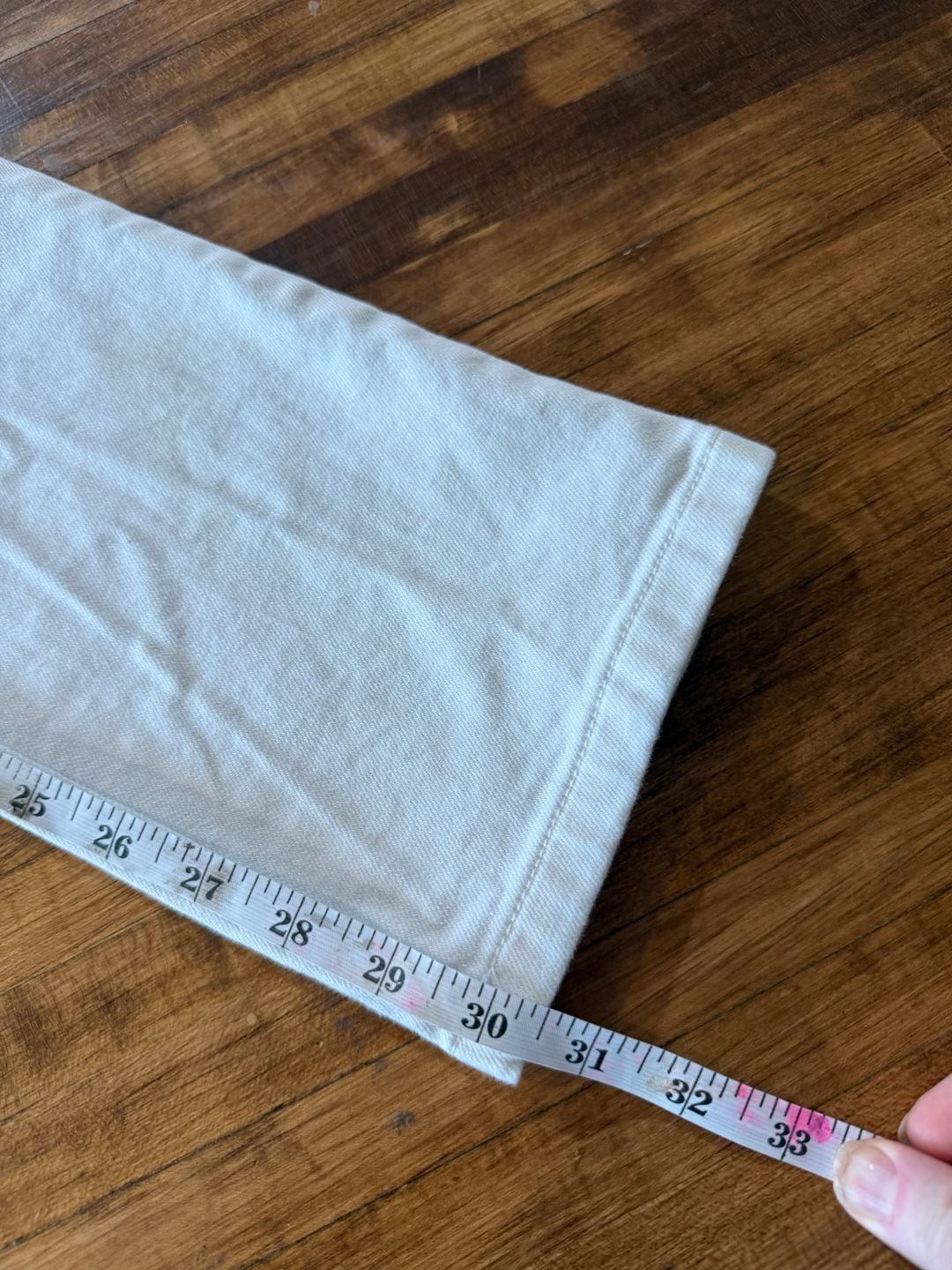 Brooks Brothers Red Fleece Pants Size 4 White Denim (n1) 4