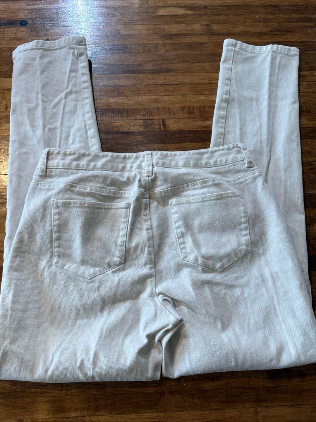 Brooks Brothers Red Fleece Pants Size 4 White Denim (n1) 6