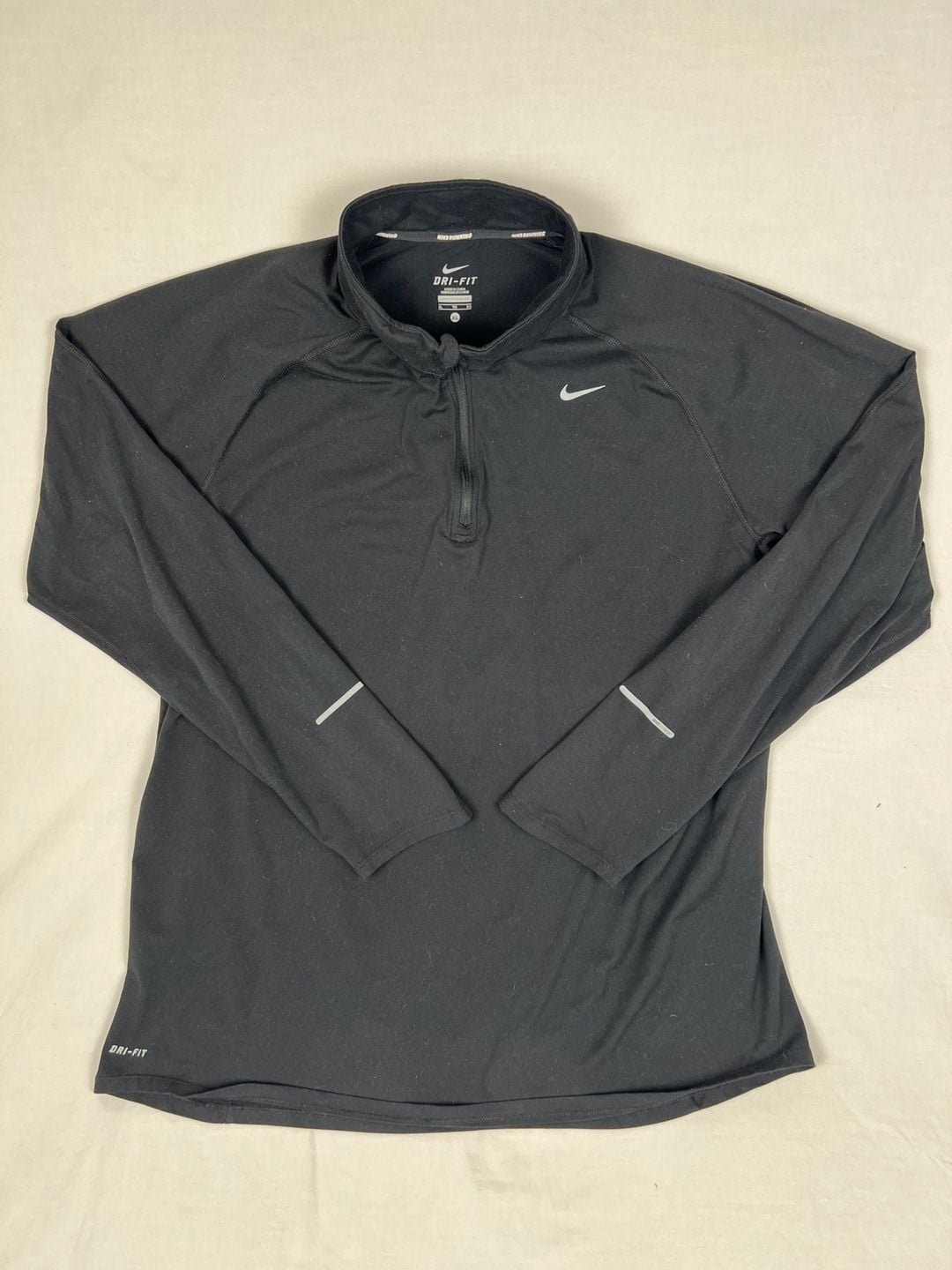 Nike Element Half-Zip Size XL Black Dri-Fit Running 2