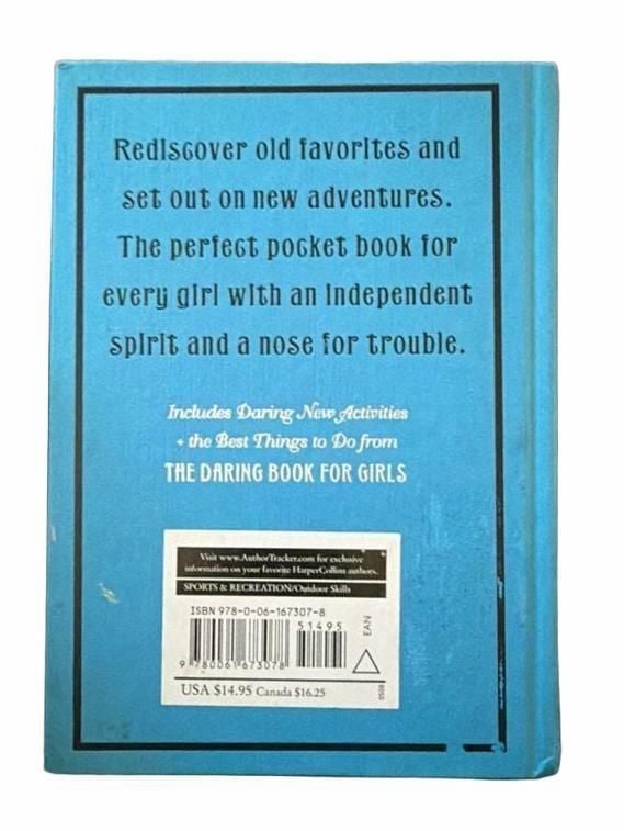 HarperCollins The Pocket Daring Book for Girls Things To Do Hardcover 2