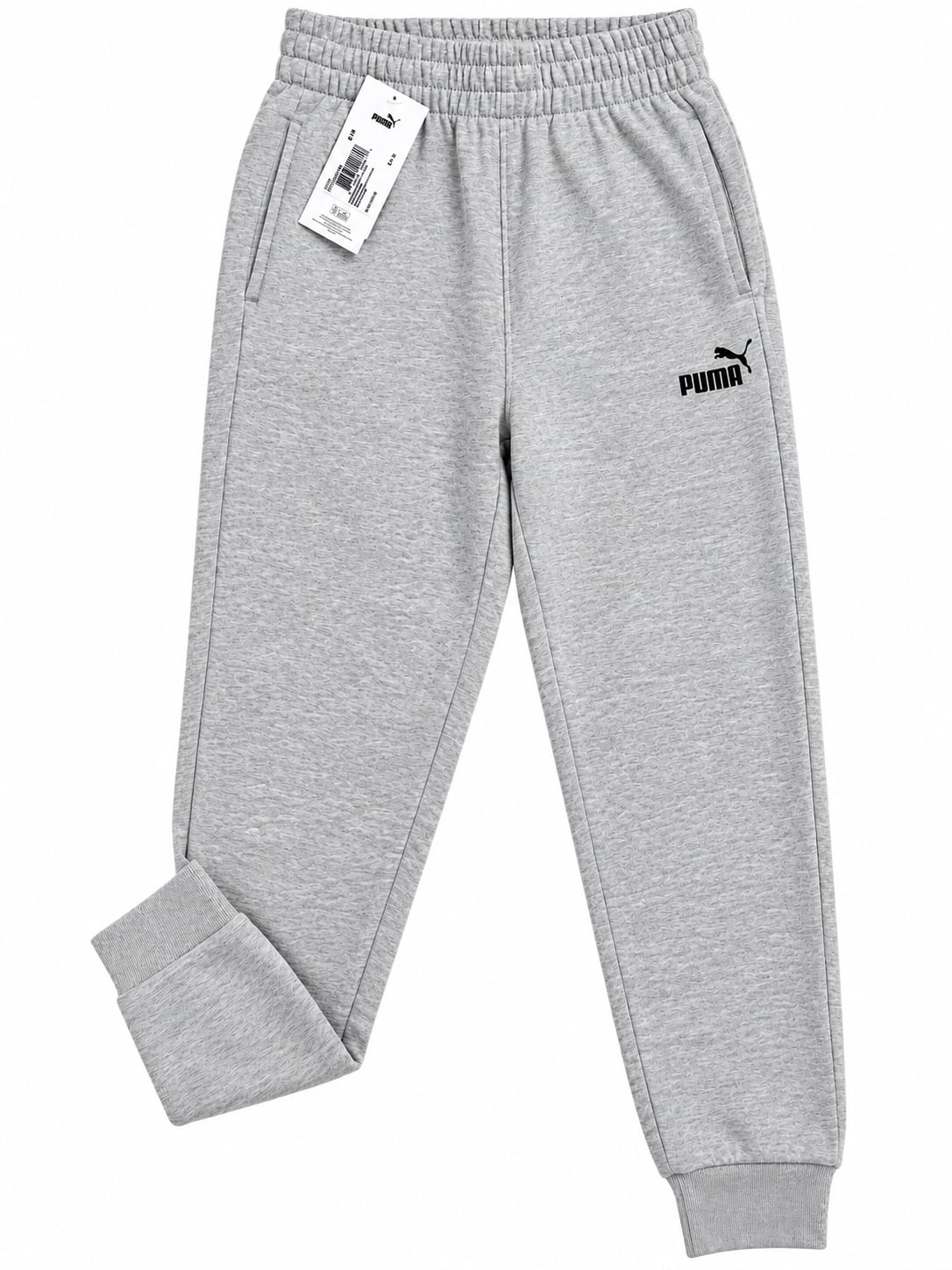 NWT Puma Outfit Size M Red T-Shirt Grey Jogger Pants 4