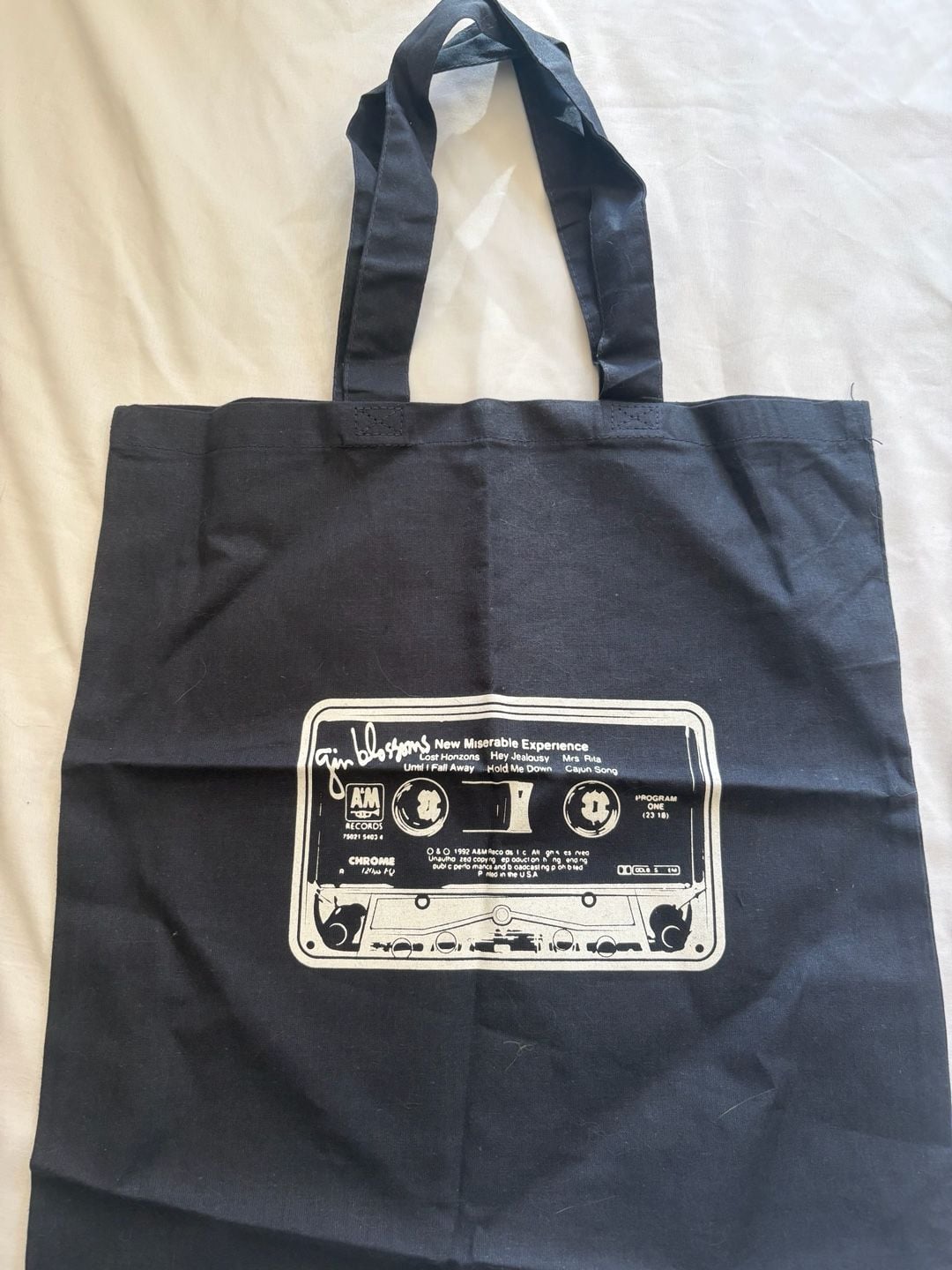 Gin Blossoms New Miserable Experience Cassette Tote Bag 2
