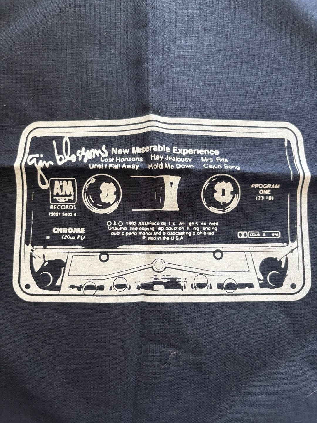 Gin Blossoms New Miserable Experience Cassette Tote Bag 3