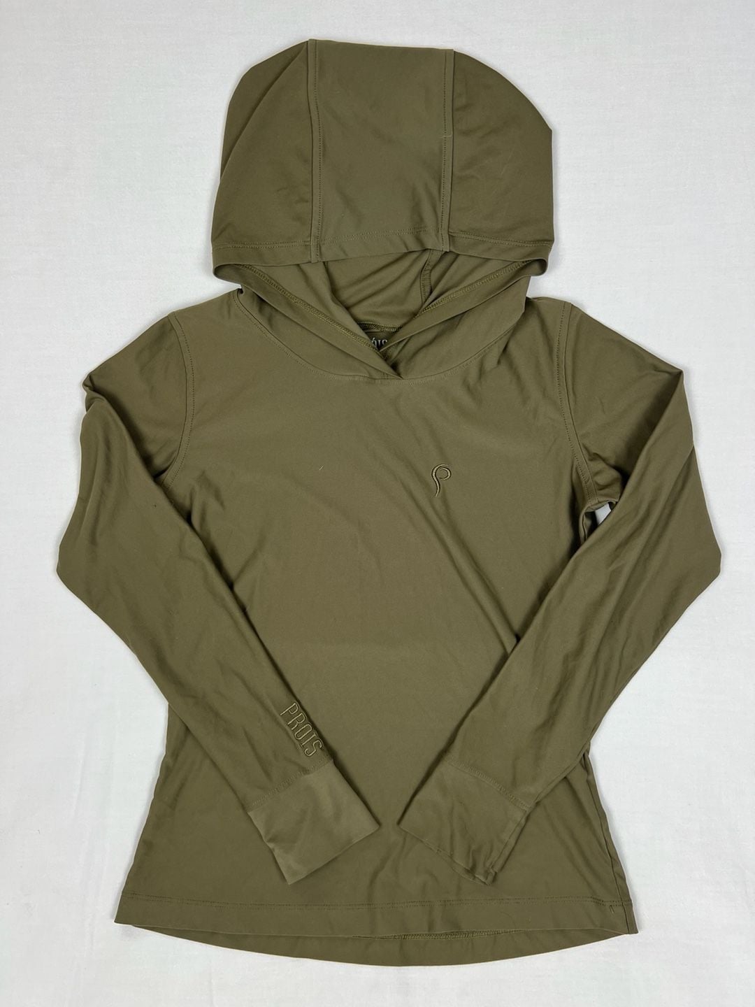 Prois Hooded Shirt Size XS 0 Regular Olive Green 2