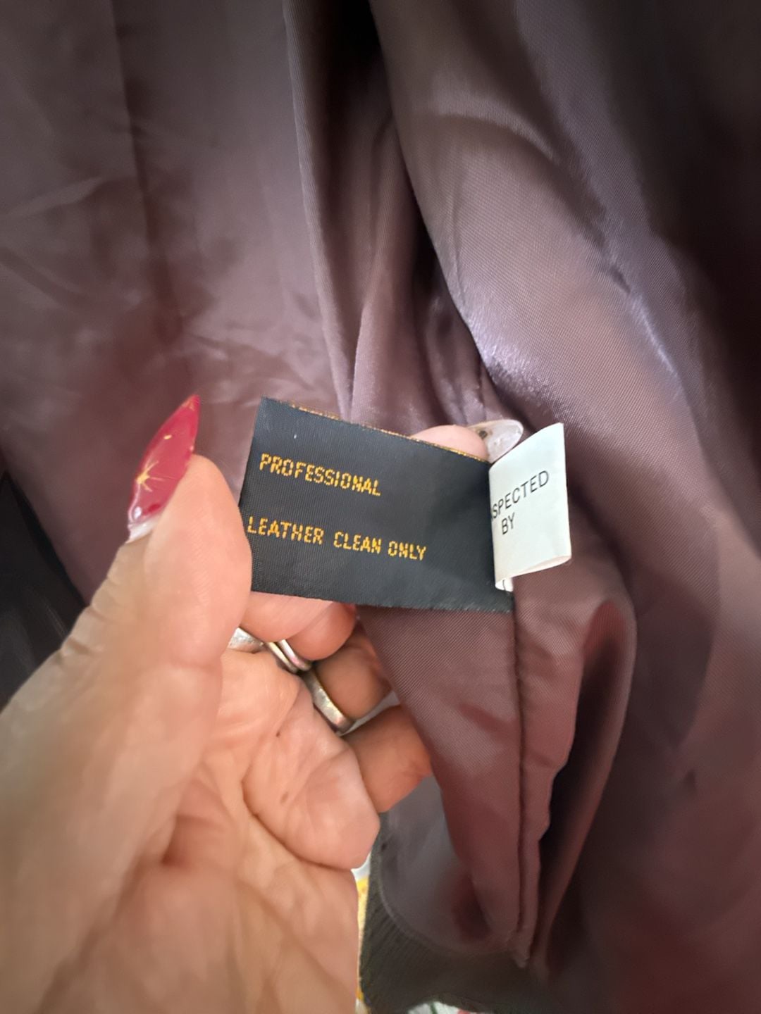 Vintage 1990s Authentic Adler Leather Southwestern Bomber Jacket 6