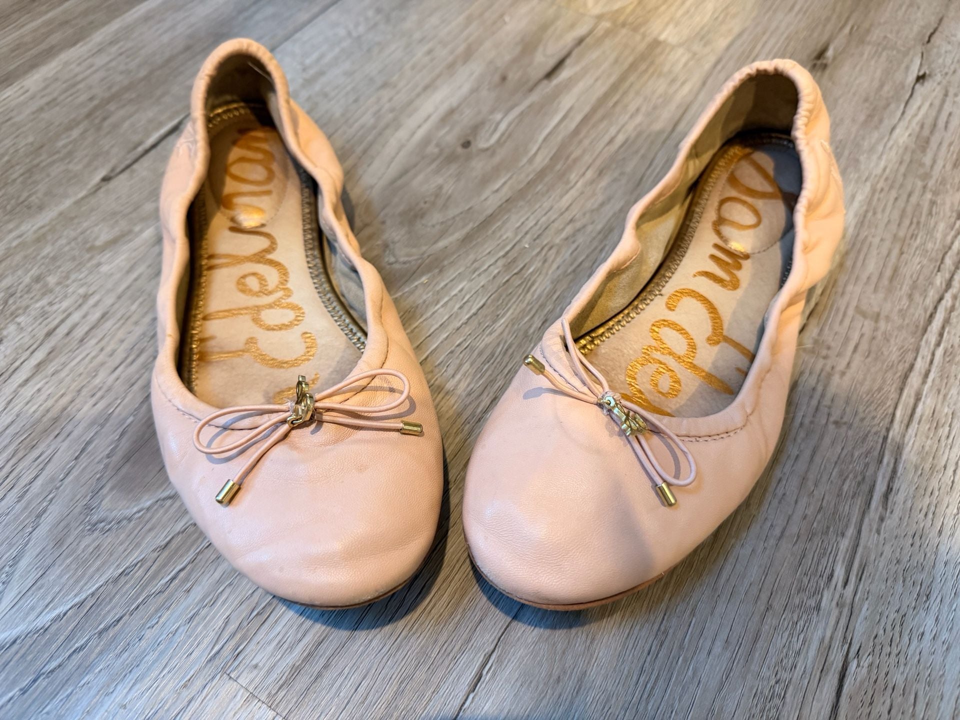 Sam Edelman Felicia Ballet Flat Size 8 Pink Leather 2