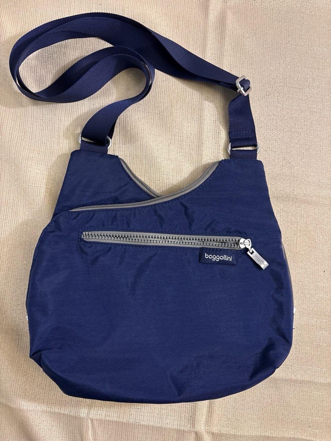 Baggallini Nylon Crossbody Bag Blue 2
