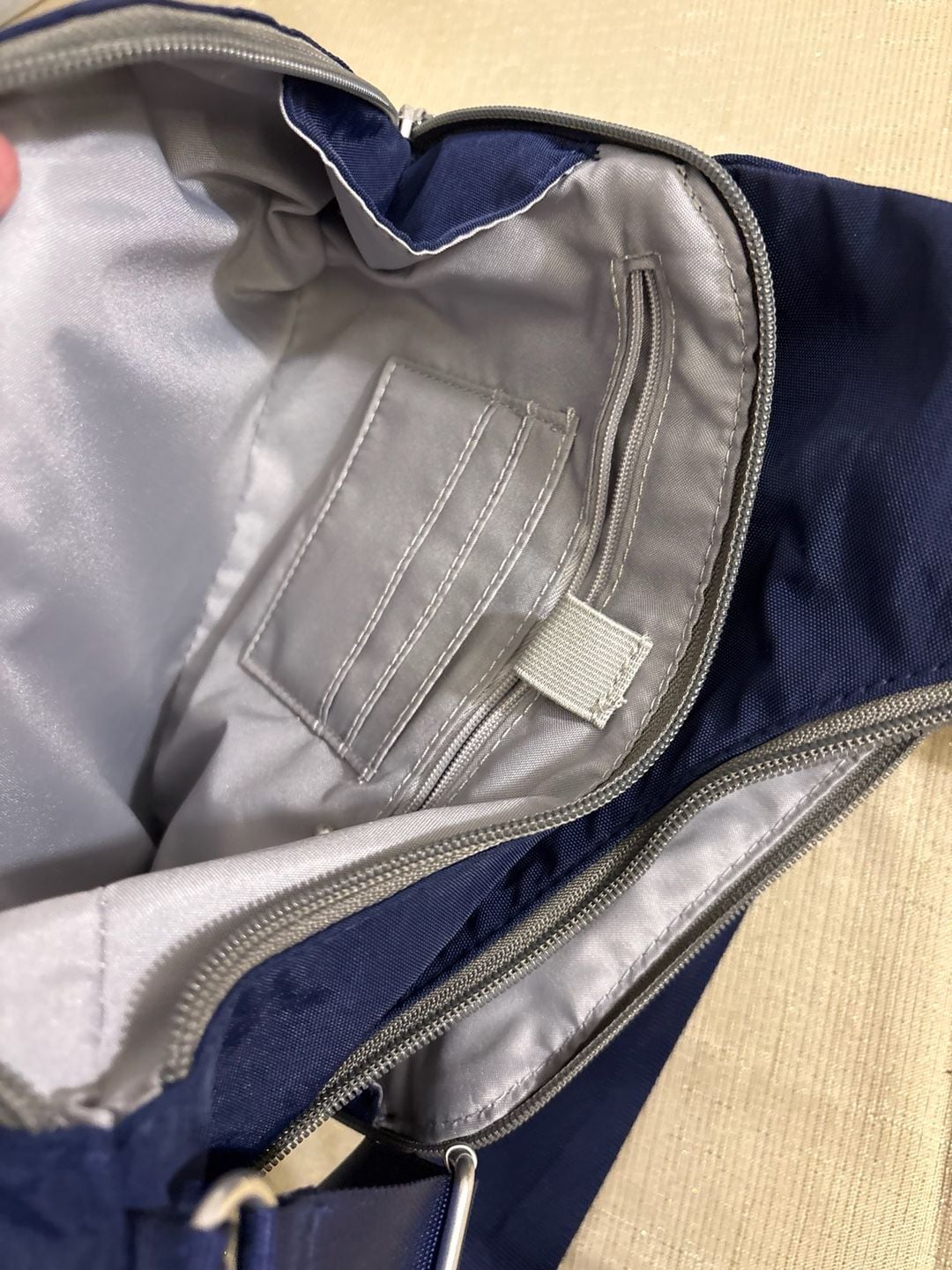 Baggallini Nylon Crossbody Bag Blue 5