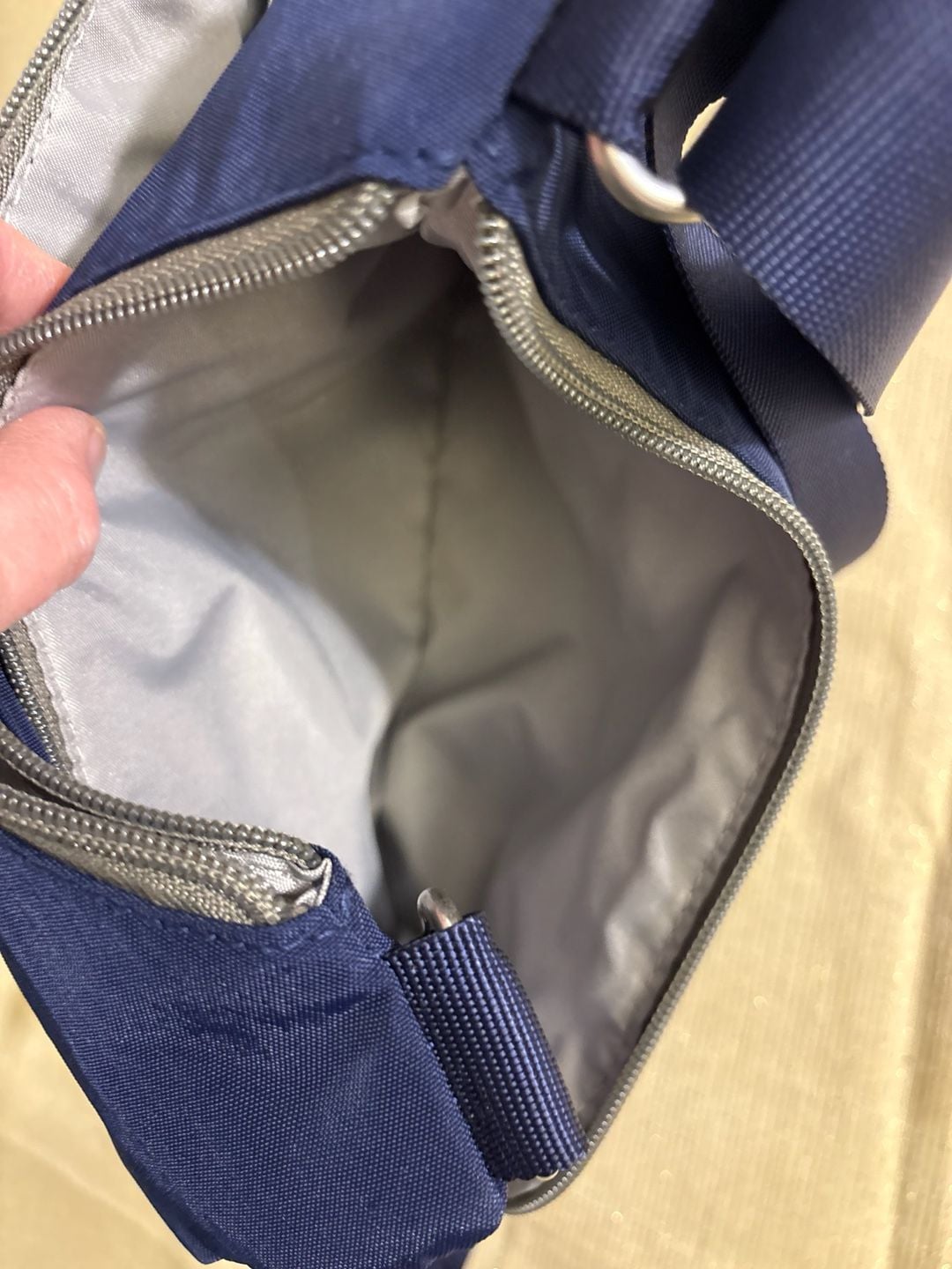 Baggallini Nylon Crossbody Bag Blue 6