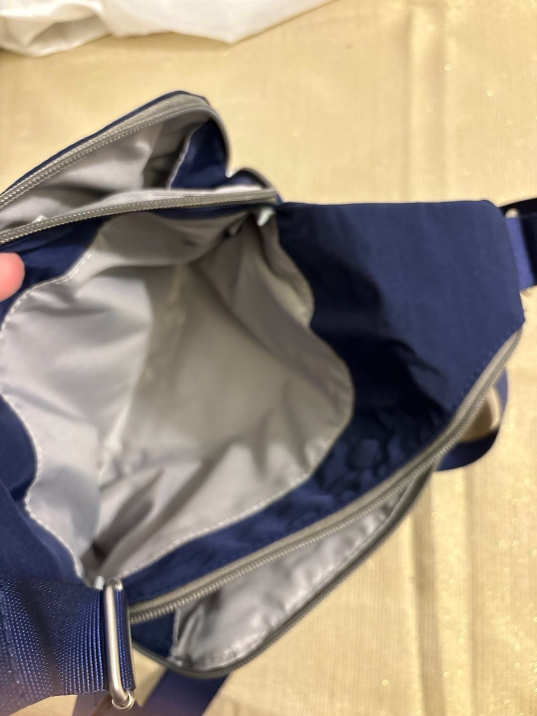Baggallini Nylon Crossbody Bag Blue 7