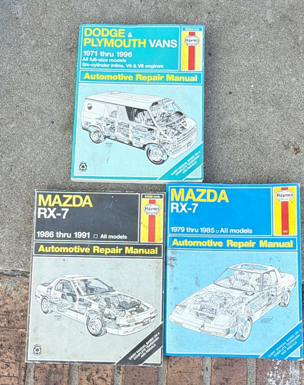 Haynes Automotive Repair Manual Lot of 3 1