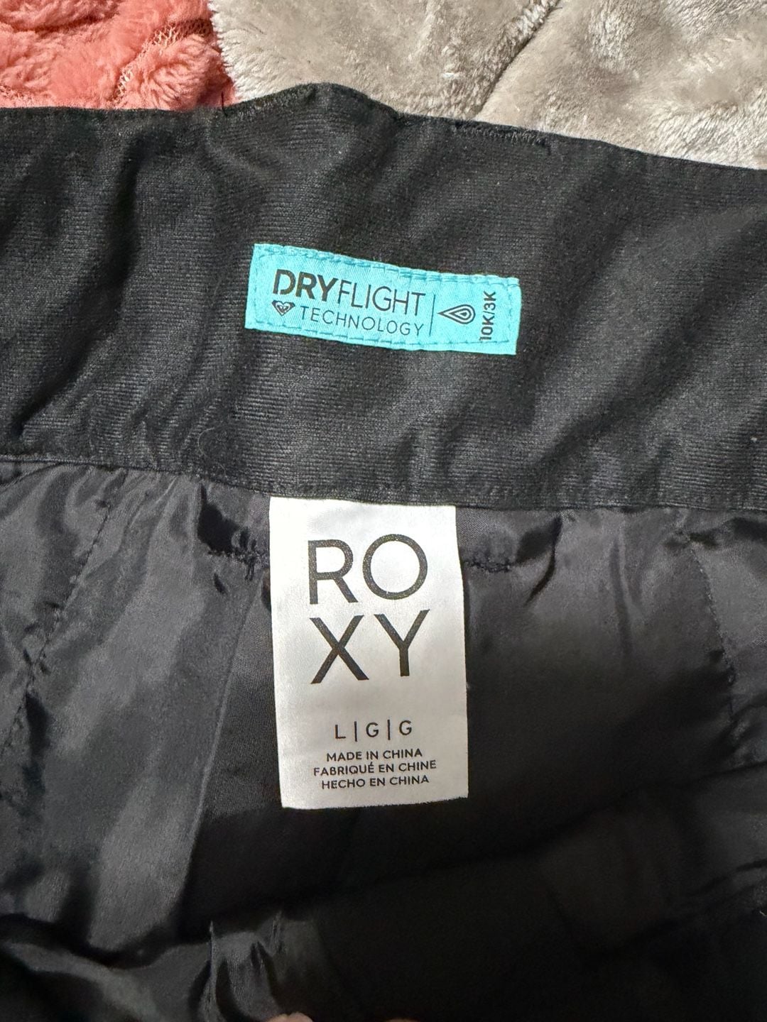 Roxy Snow Pants Black size large 10