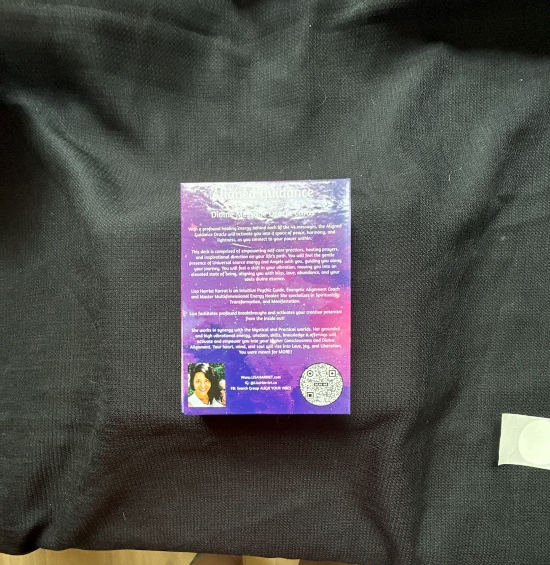 Aligned Guidance Divine Message Oracle Cards by Lisa Harriet Karrat 2