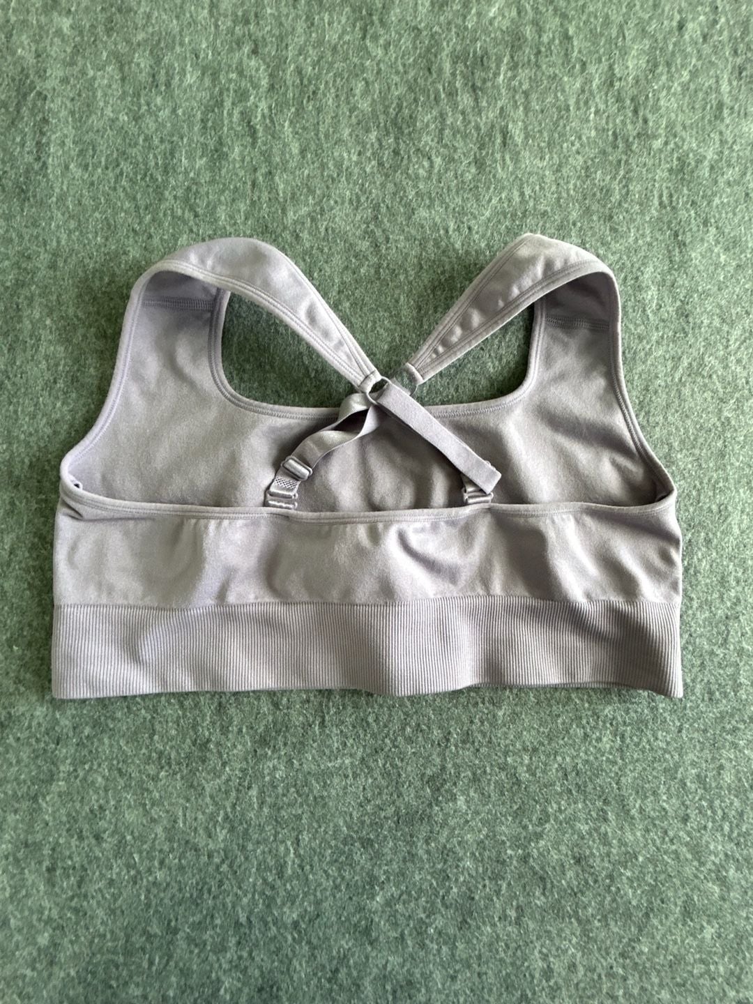 Puma Seamless Adjustable Sports Bra XL Purple Wirefree Active Wear 5