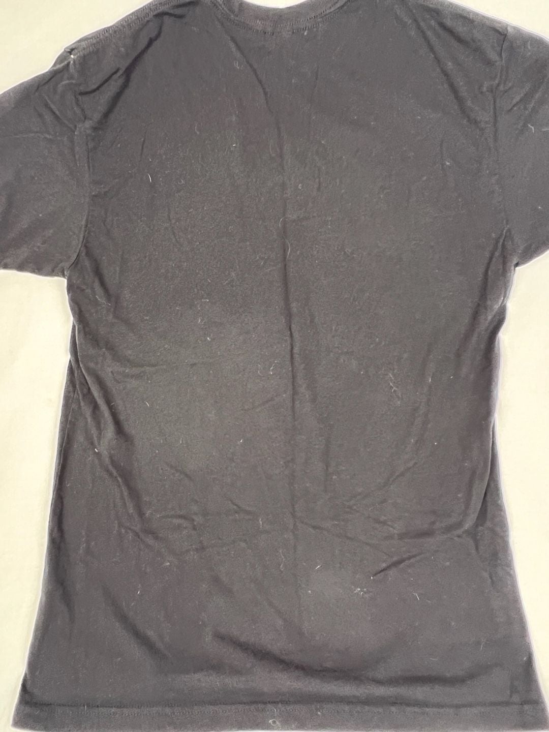 Next Level Apparel Divide Graphic T-Shirt Size M Black 3