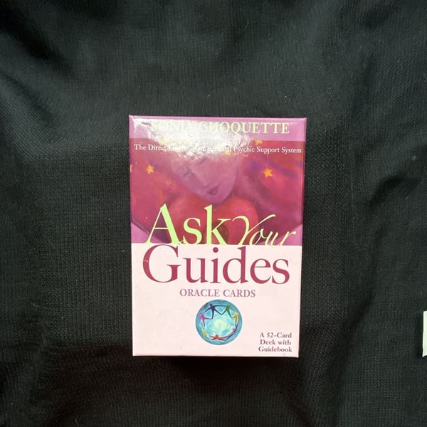 Ask Your Guides Oracle Cards by Sonia Choquette 52-Card Deck & Guidebook