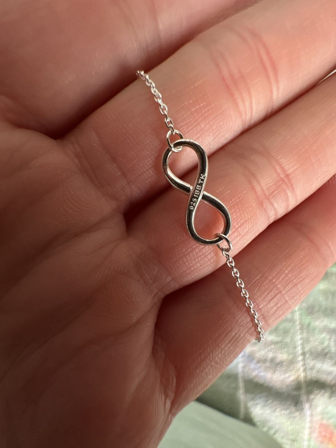 Sterling Silver Infinity Necklace 4