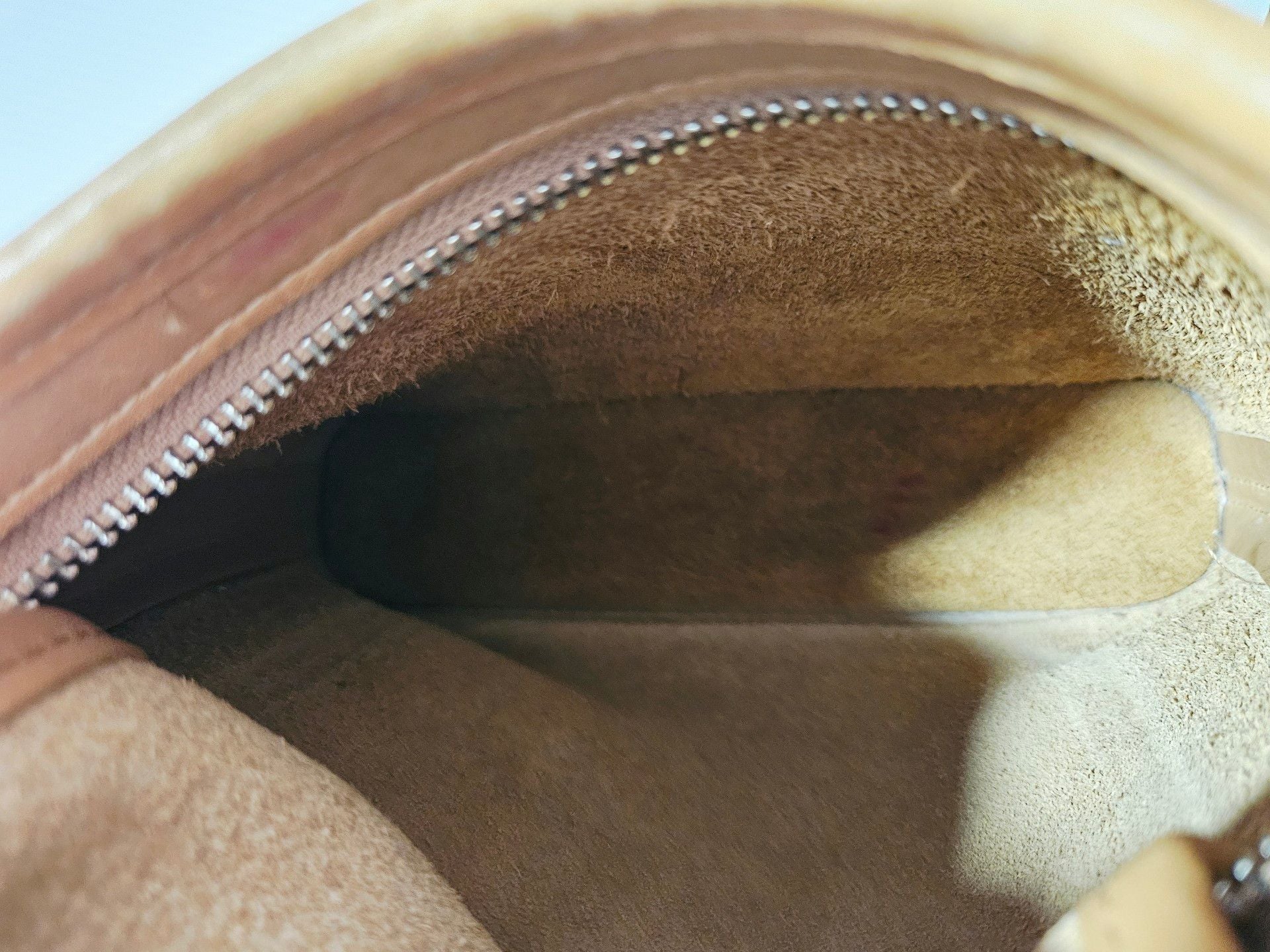 Vintage Coach Legacy 1990 Bucket Bag Crossbody British Tan Brown Leather 9062 8