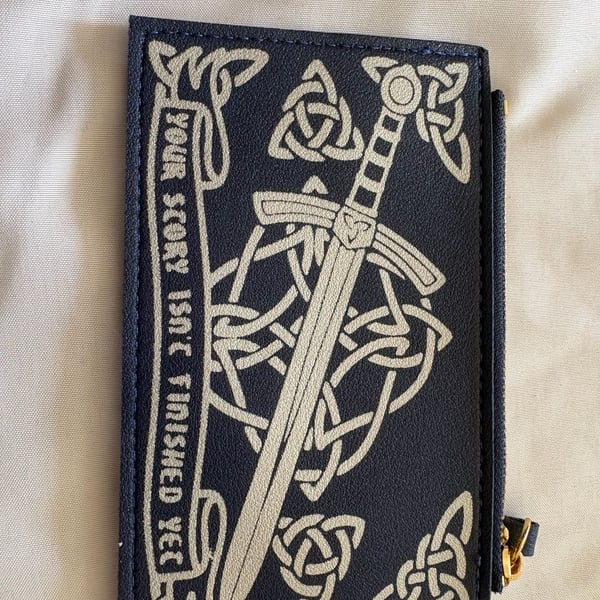 Owlcrate Silver In The Bone Card Holder