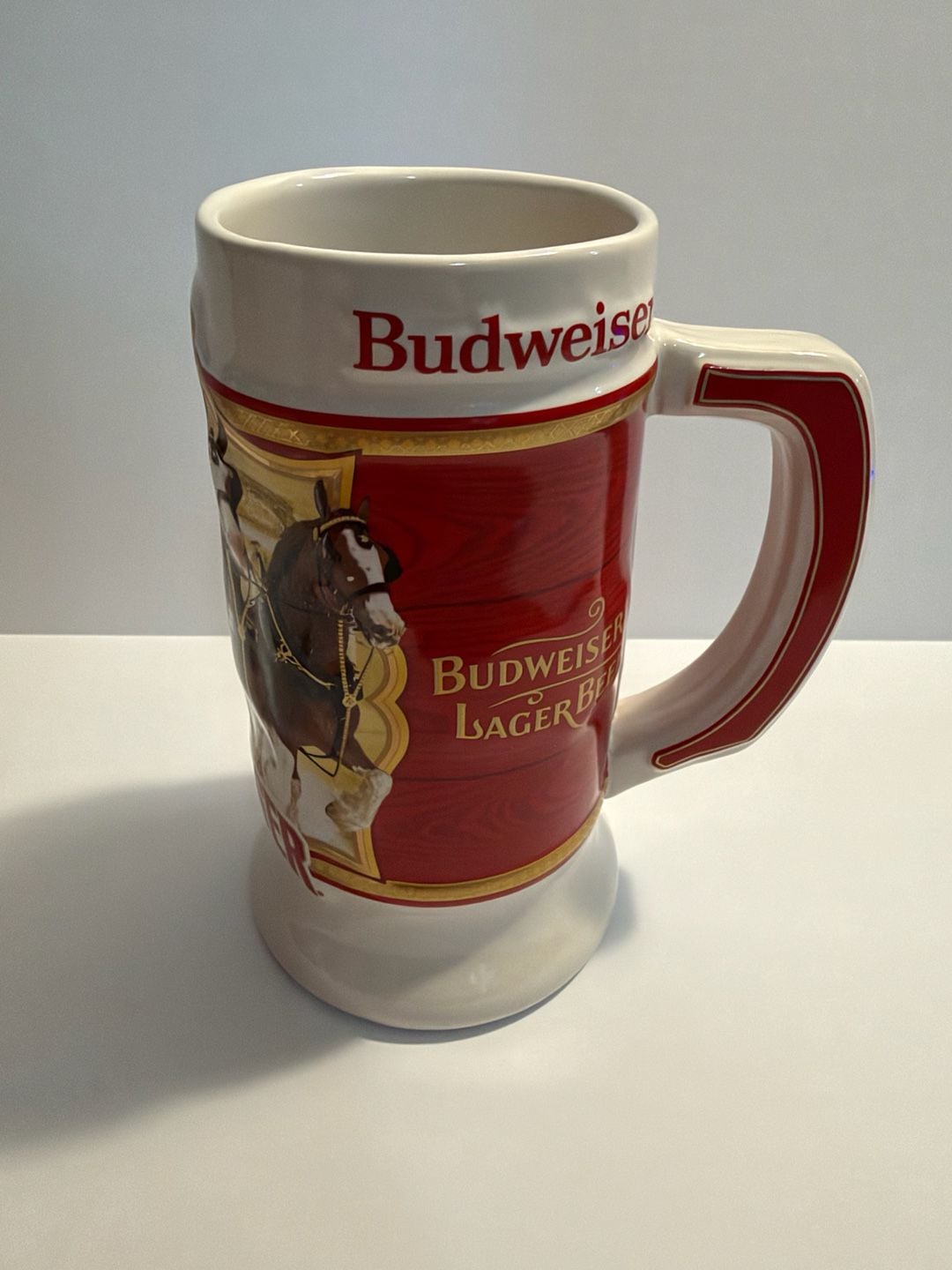 Budweiser 45th Edition Clydesdales Holiday Stein 3