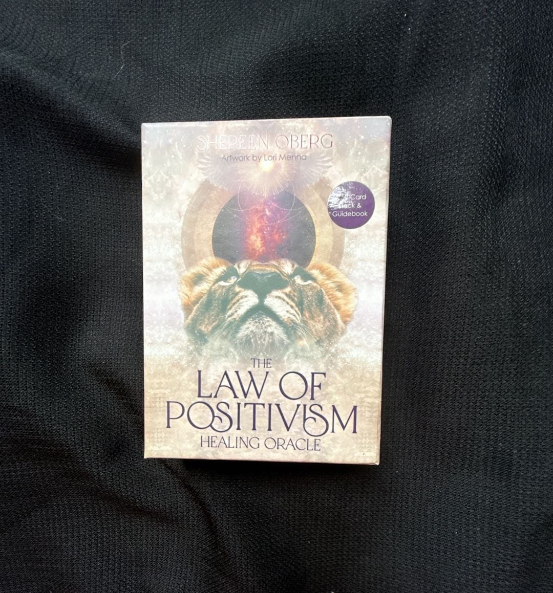 Hay House The Law of Positivism Healing Oracle Card Deck And Guidebook 1
