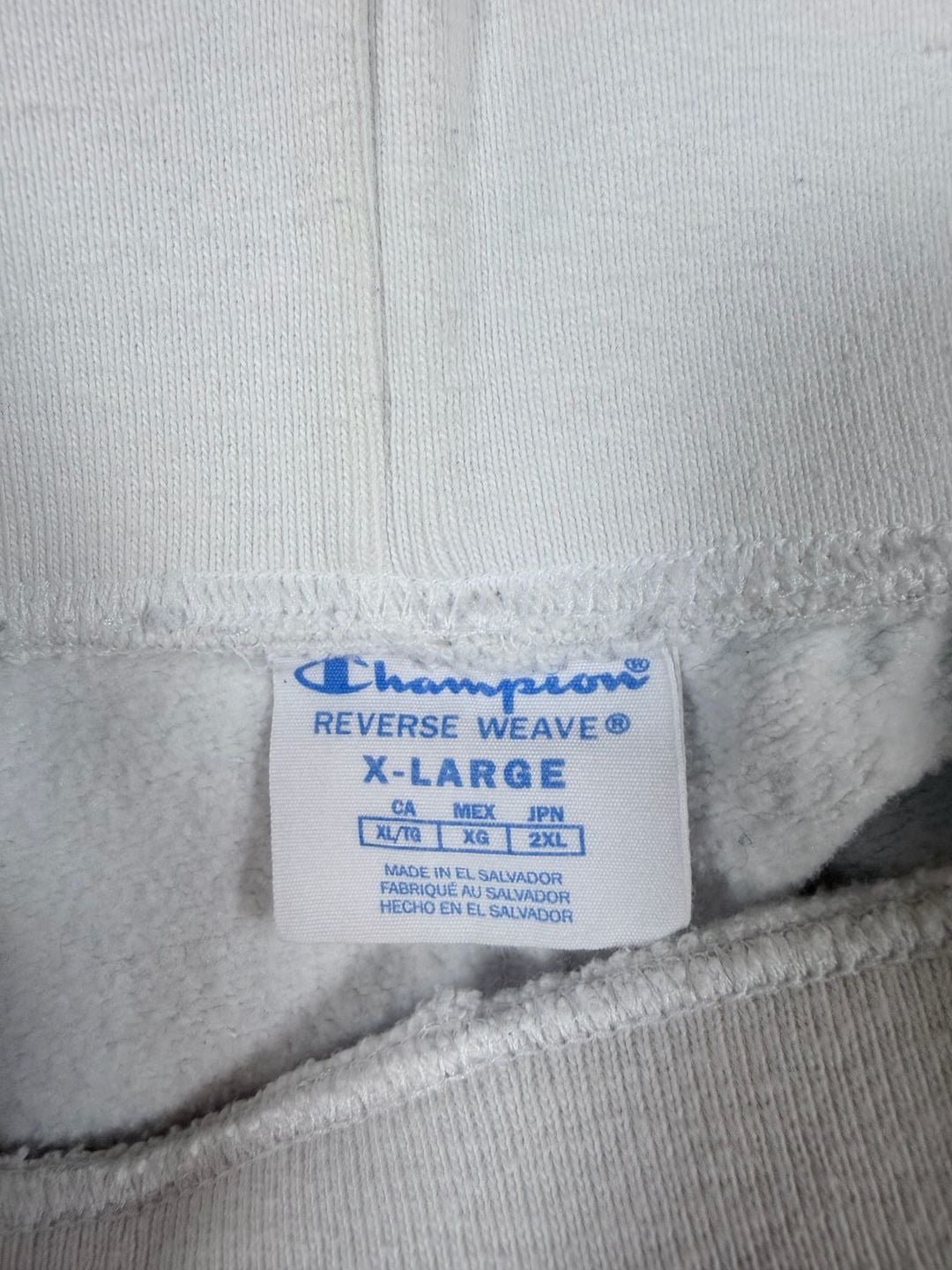 Champion Reverse Weave Joggers Size X-Large White Sweatpants 3