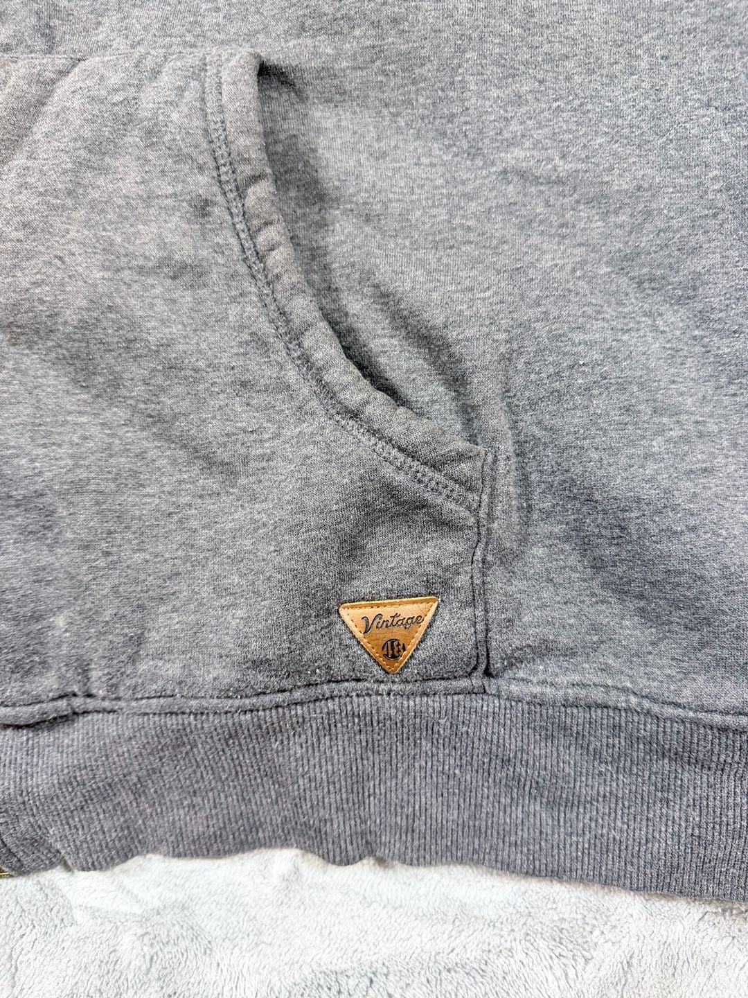 Weatherproof Vintage Sherpa-Lined Full-Zip Hoodie Size XXL Gray 5