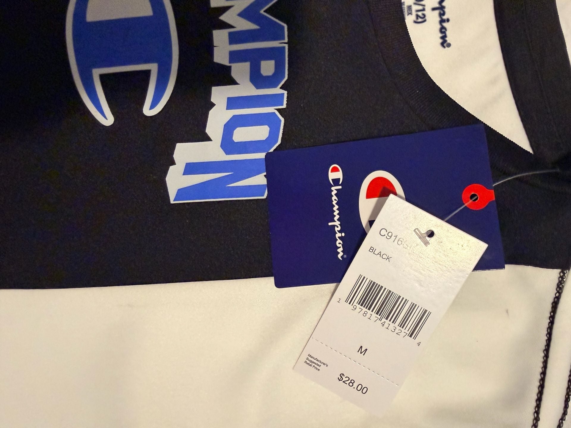 NWT - lot of 6 Champion Graphic T-Shirts Size M (10/12) 2