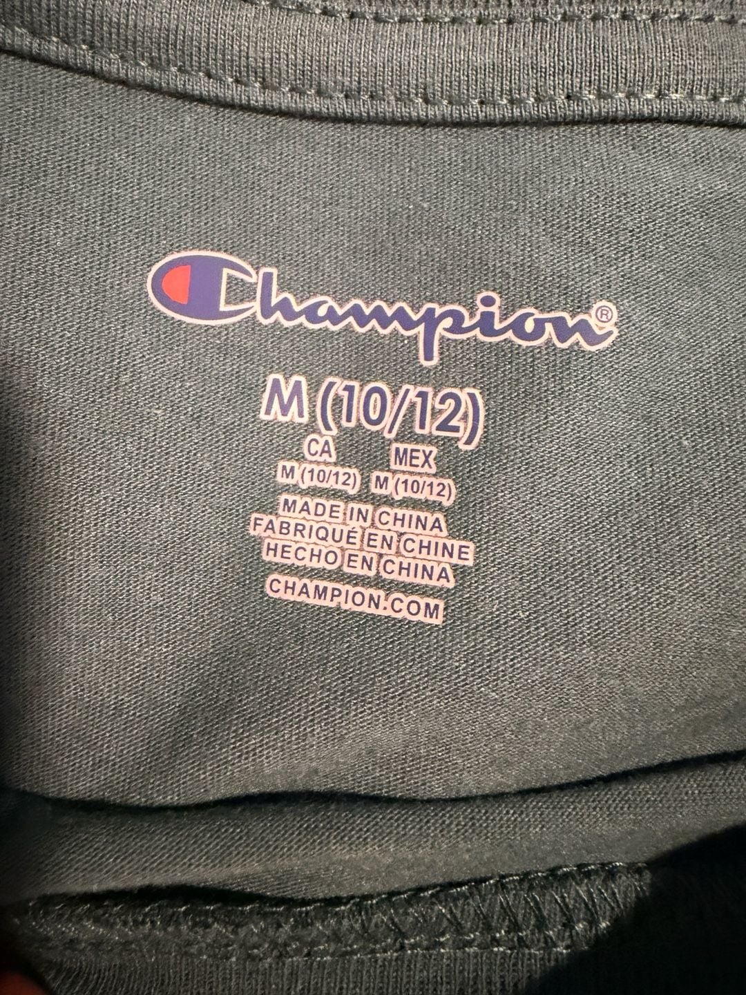 NWT - lot of 6 Champion Graphic T-Shirts Size M (10/12) 4